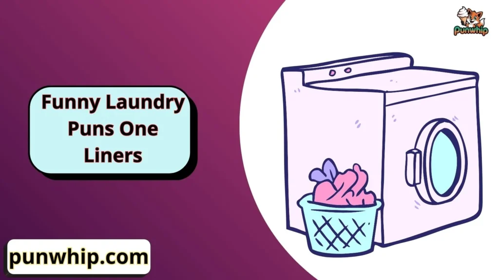 Funny Laundry Puns One Liners