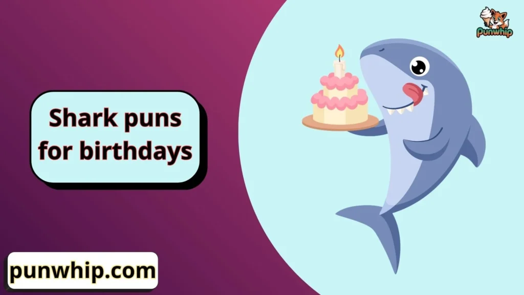 Shark puns for birthdays