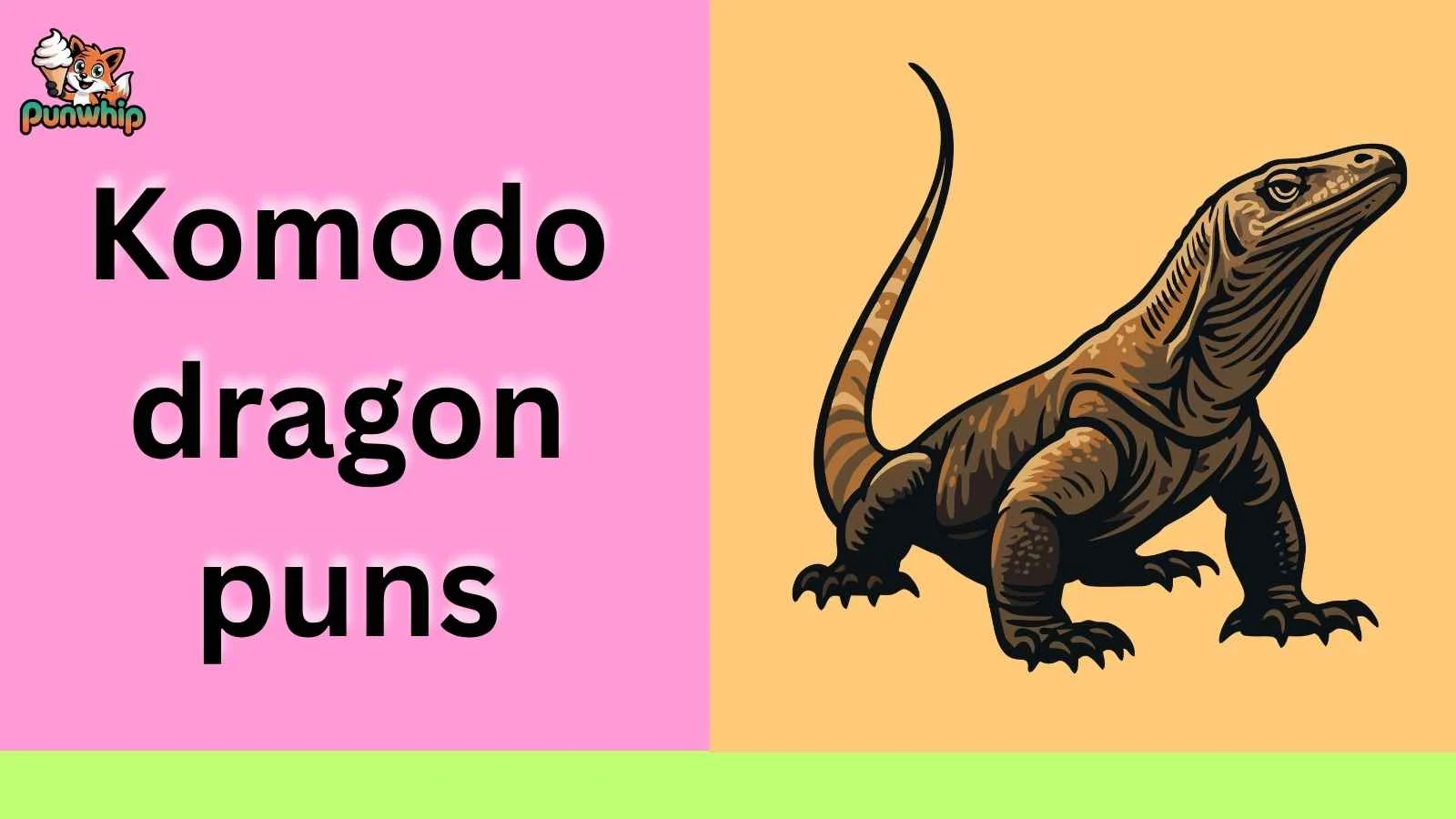 Komodo dragon puns