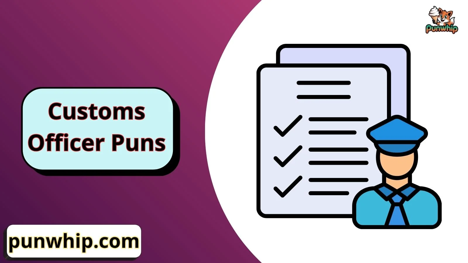 Customs Officer Puns