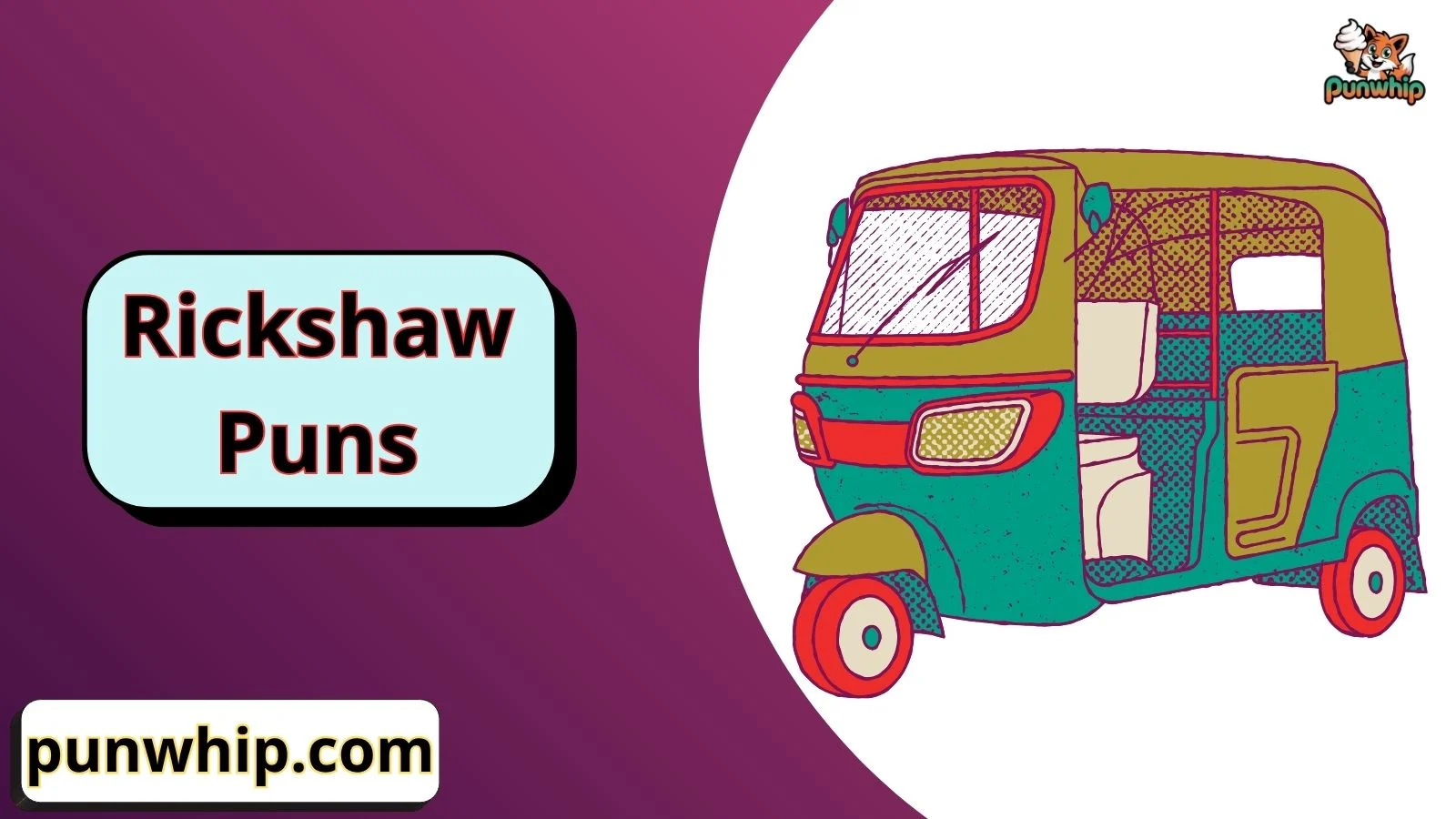 Rickshaw Puns